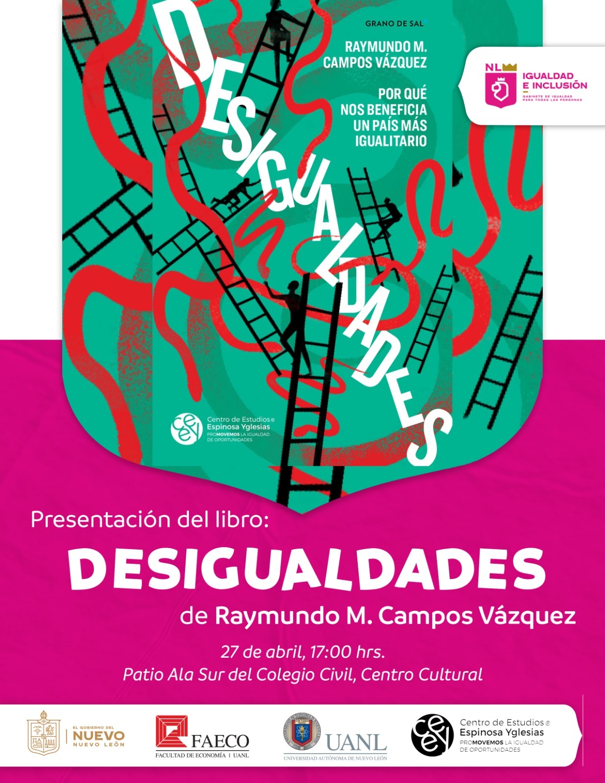 Presentaci N Del Libro Desigualdades Facultad De Econom A Uanl